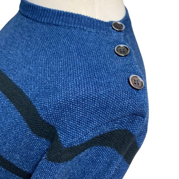 Japanese Designer EDIFICE Cotton Wool Blend Knit Crewneck‎ Sweater - Picture 8 of 12